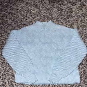 J. Crew Light Blue Knit Pullover